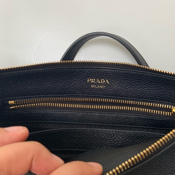 Prada shoulder bag with double strap - Picture 8 of 8